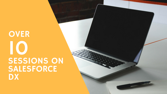 10 salesforce dx sessions banner