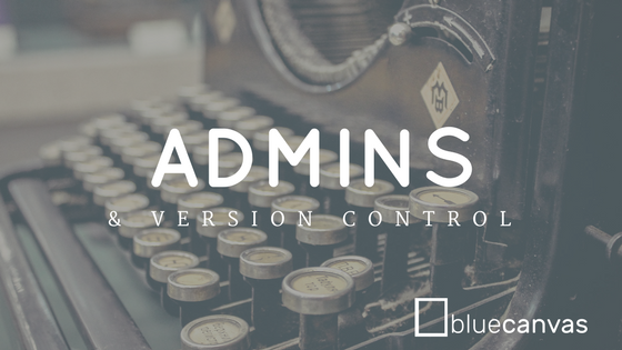 version control and salesforce admins