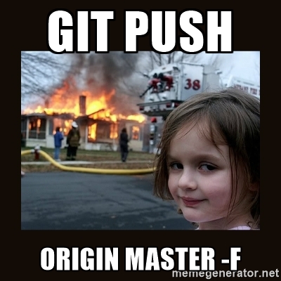 git push origin master -f meme