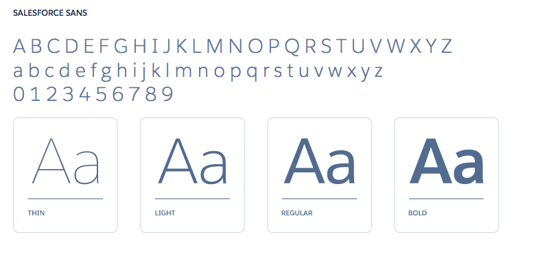 Salesforce Sans.